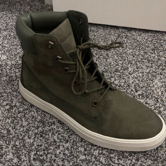 hunter green timberland boots